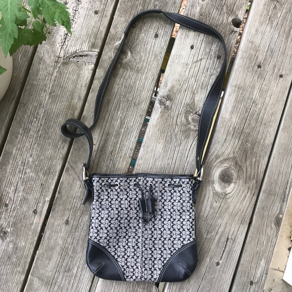Coach cross body bag